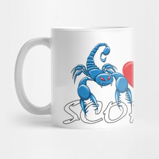 I Heart Scorpios Mug